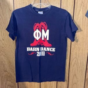 phi mu barn dance t shirt